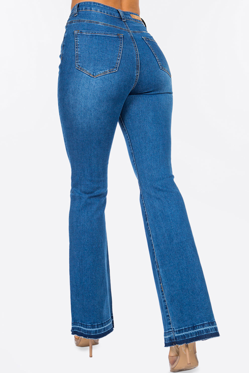 High Rise Bootcut Flare Jeans Extreme Stretch Light NH2210