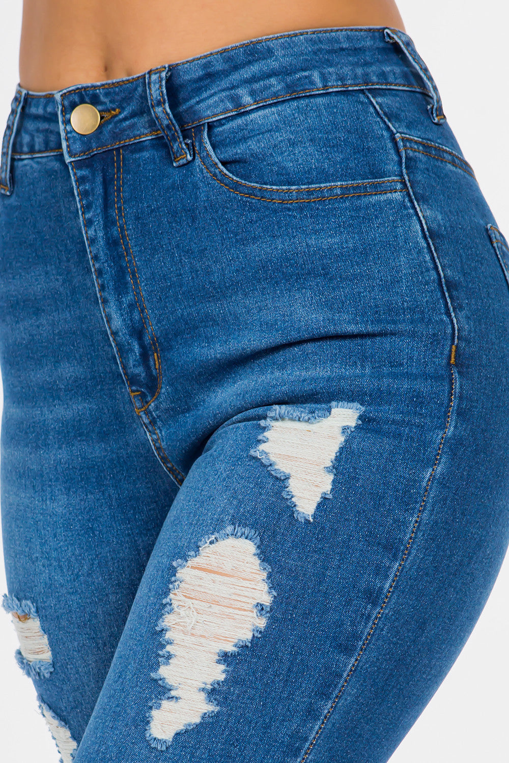 High Rise Bootcut Flare Jeans Extreme Stretch Light NH2210