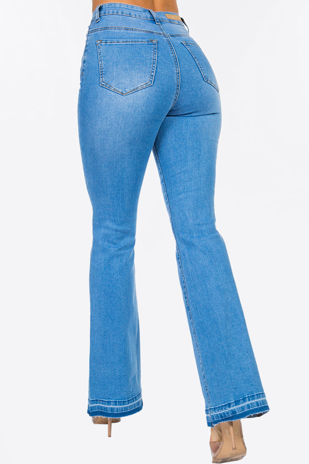 High Rise Bootcut Flare Jeans Extreme Stretch Light NH2210