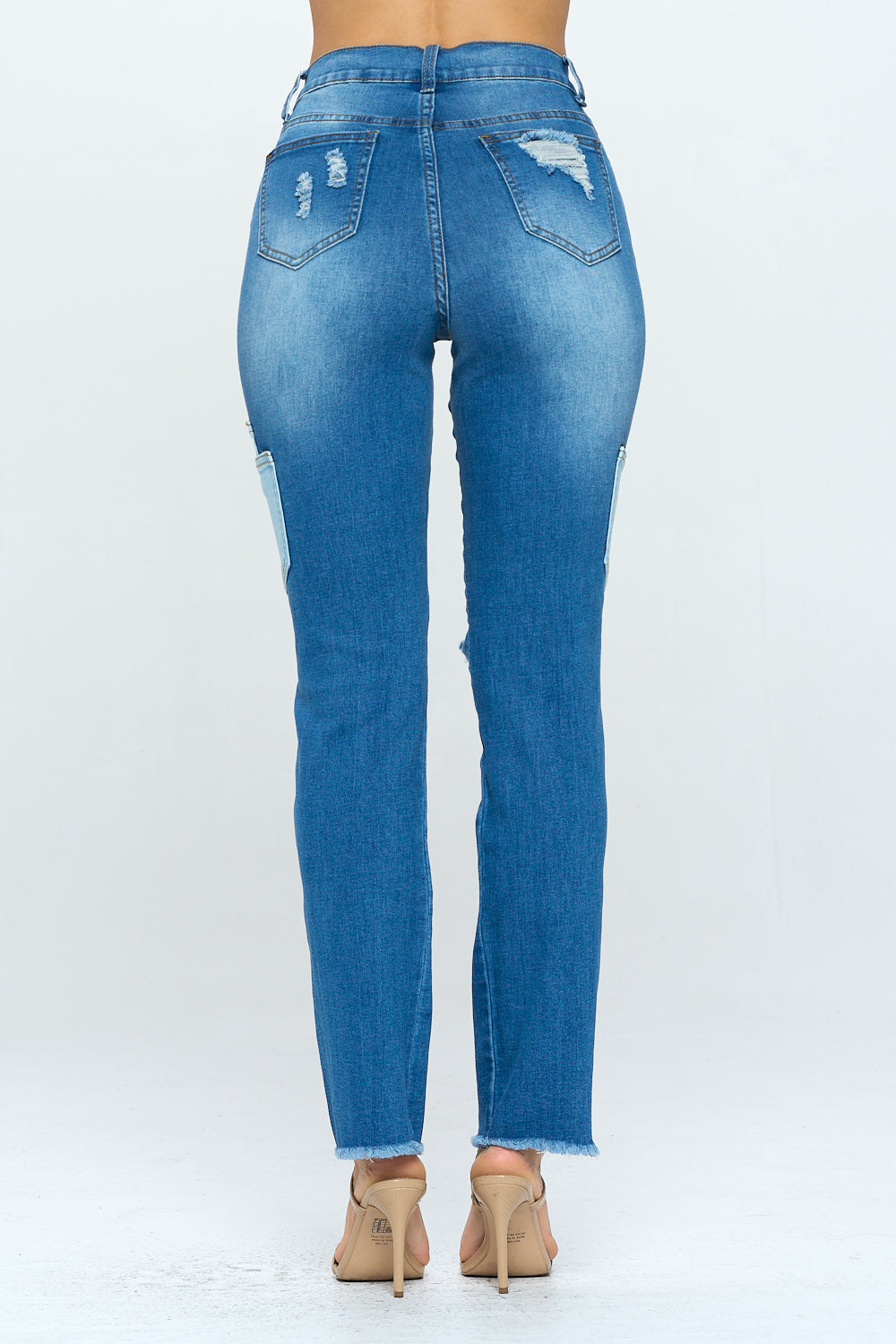 Lucky Girl High Waist Straight Fit Super Stretch Jeans Medium $13 Each
