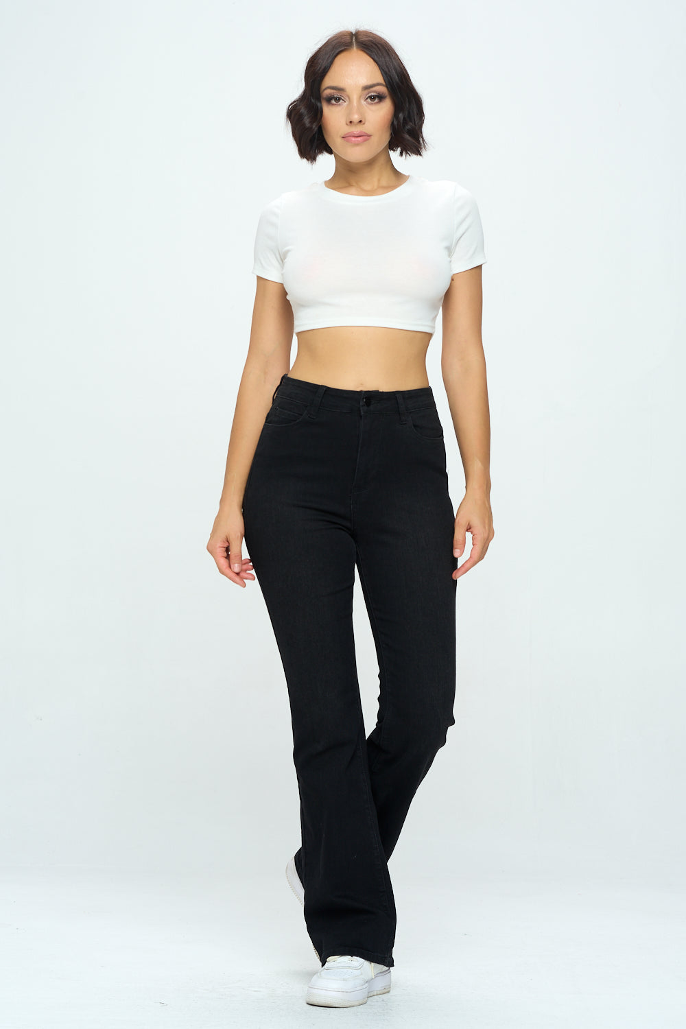 High Waist Bootcut Flare Extreme Stretch Light NH2211
