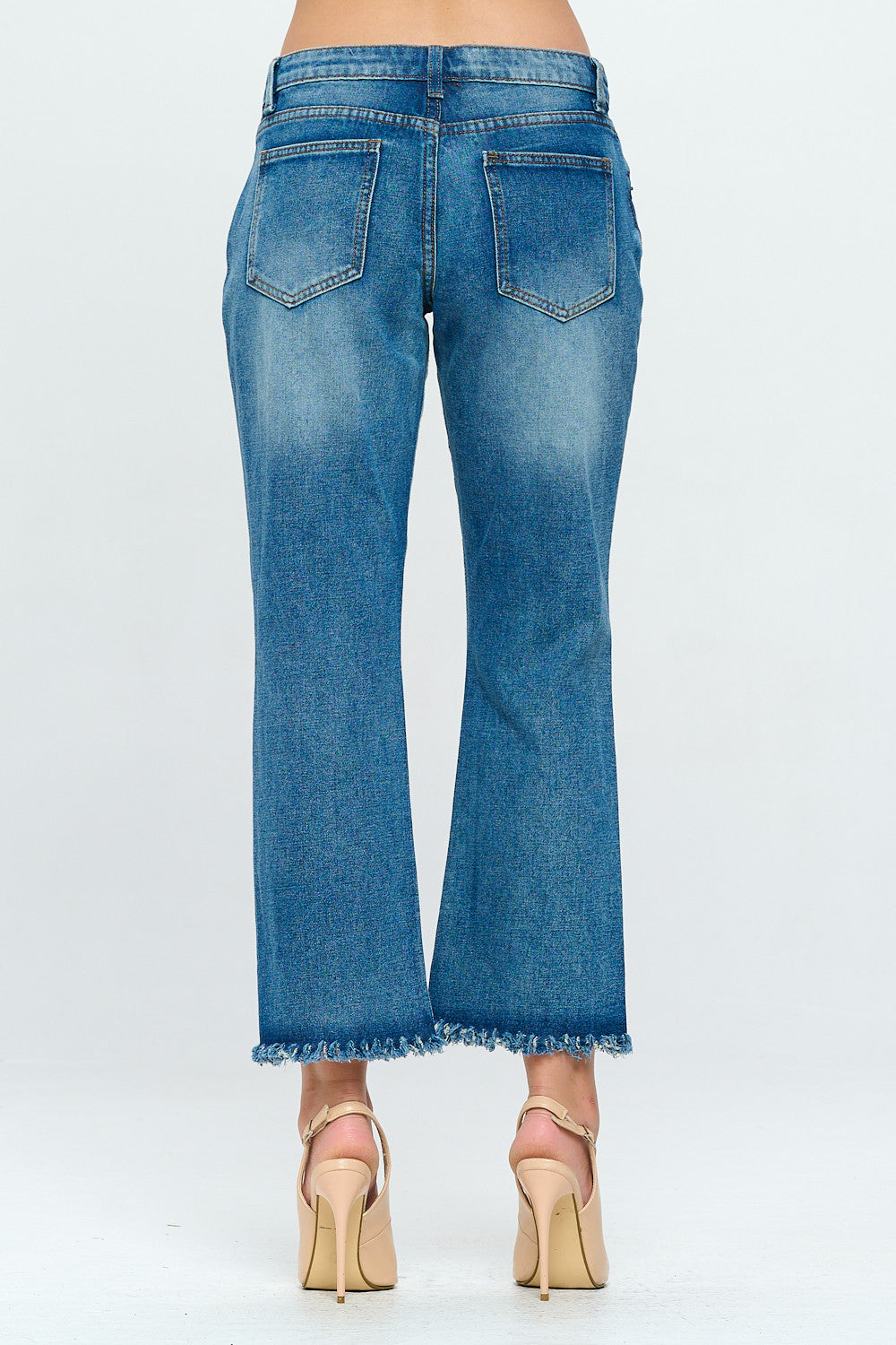 Cropped Vintage Low Rise Wide Leg Jean Medium DR2109