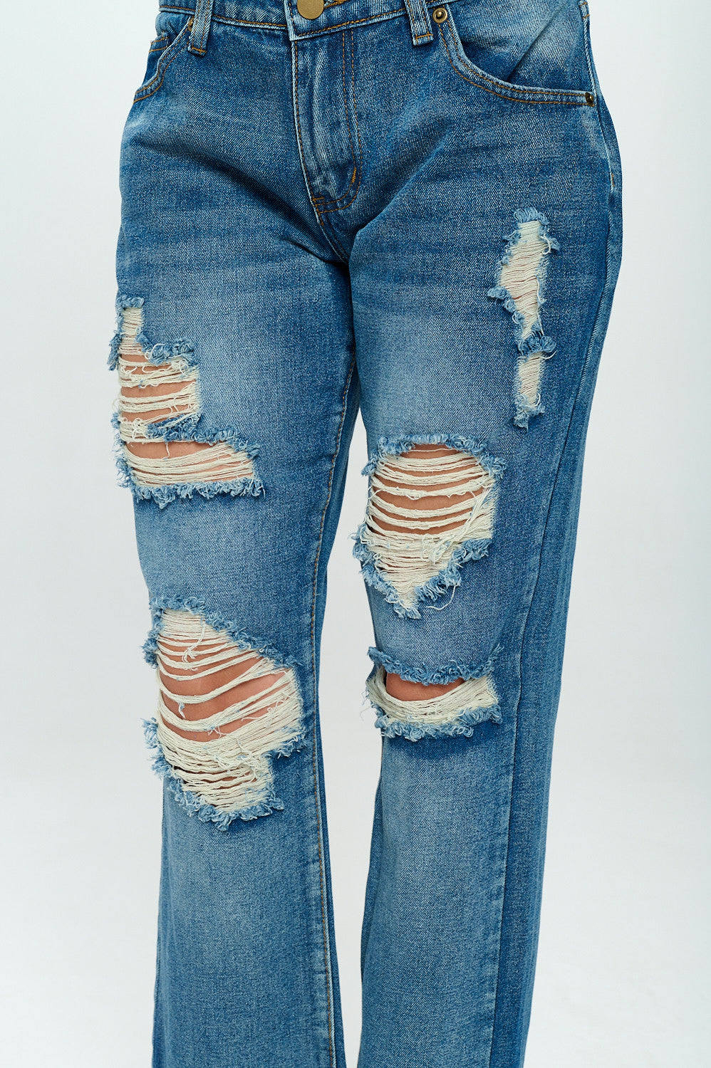 Cropped Vintage Low Rise Wide Leg Jean Medium DR2109