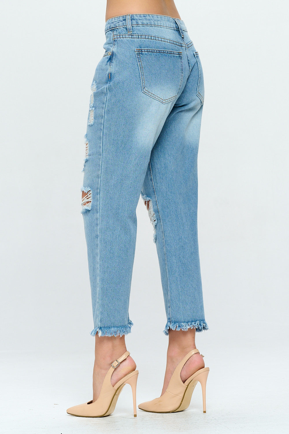 Cropped Vintage Low Rise Wide Leg Jean Medium DR2109