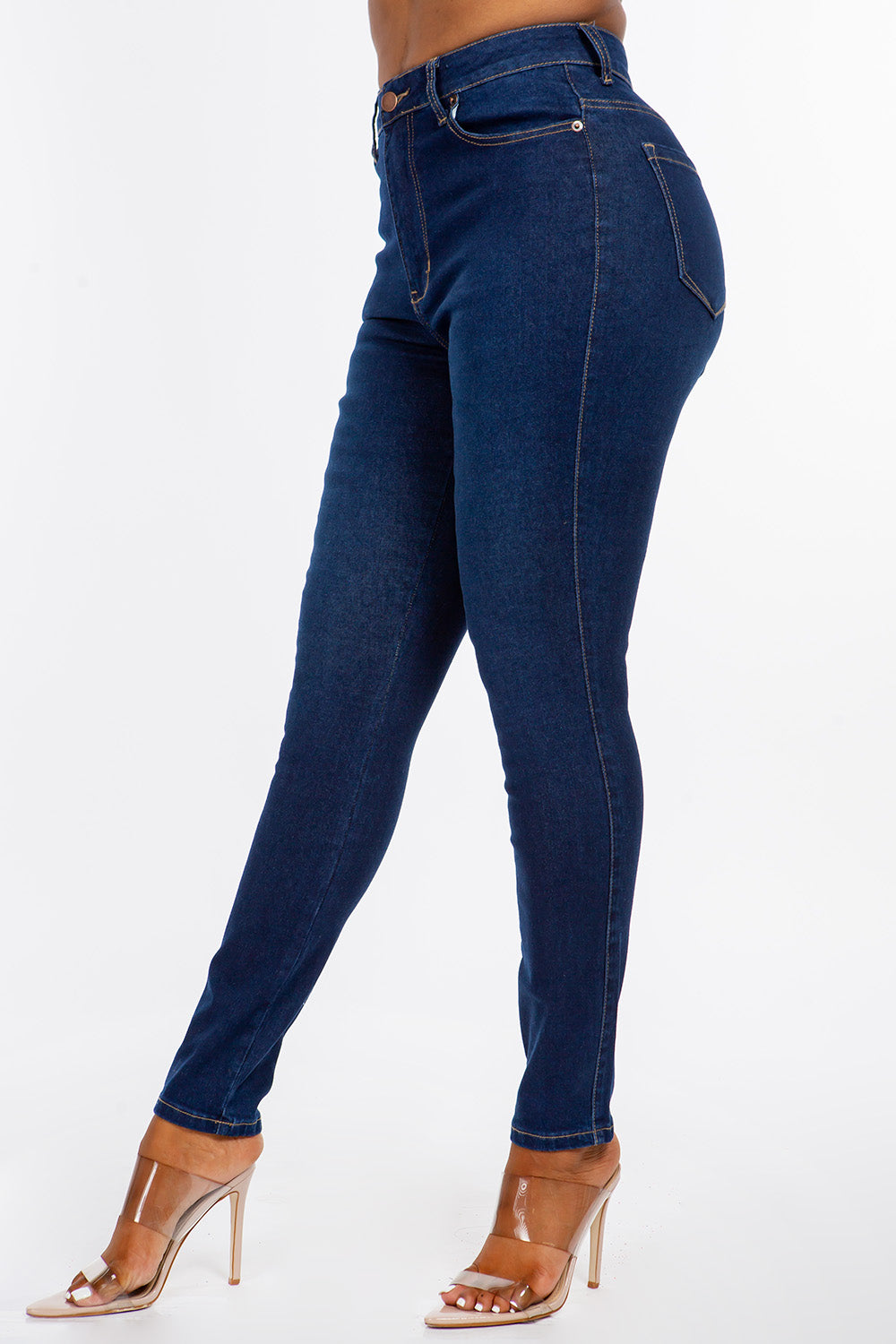 NEW Classic High Waist Skinny Jean Light Blue PH3501